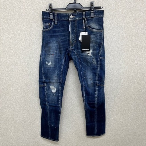 42 青タグ　DSQUARED2  タイディ　バイカー　デニム　ジーンズ