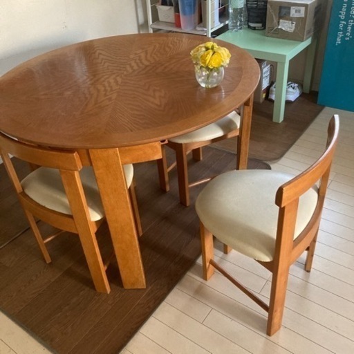 ダイニングテーブルセット4人がけ