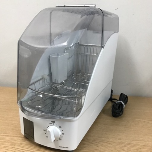 ロ2303-1076 KOIZUMI 食器乾燥器 KDE-0500 2020年製 動作確認済 キズ、汚れ有 現状お渡し