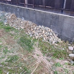 庭石の引き取りをお願いします。の画像