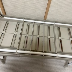 押入れ、クローゼット収納棚、よこ伸縮の画像