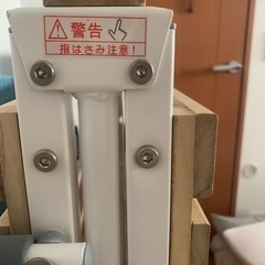 すのこベッド　シングル　折りたたみベッド　【美品】の画像