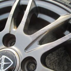 【取付対応】155/65R14 新品タイヤ&中古アルミセット ダンロップ 軽自動車の画像