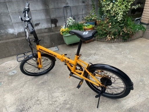 ★ハマー折りたたみ自転車、ギア7段★