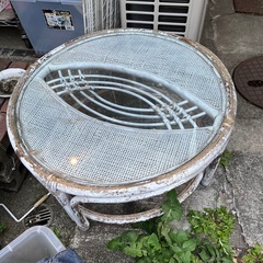ローテーブル　ガラス