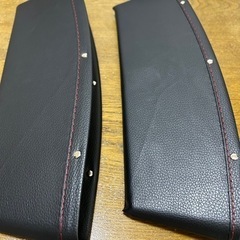 車用　スリム　サイドポケット　ブラック　小物入れ　カー用品　収納　スマート　の画像