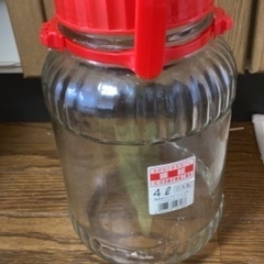 28日午前中取引限定　梅酒　ビン　4L