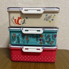 角型３段ランチBOX