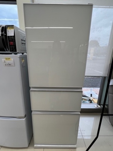 HJ418【中古】三菱 ノンフロン冷凍冷蔵庫 330L 2020年製 白 MR-CG33TE-W形