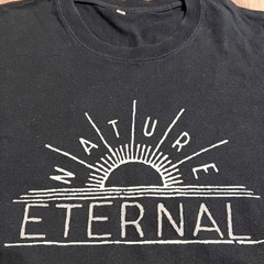 ブラックTシャツ Mサイズの画像