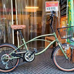 ☆整備済ﾘｻｲｸﾙ自転車! 20ｲﾝﾁ ｼﾃｨｰｸﾙｰｻﾞｰ 6...
