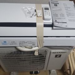 エアコン　シャープ製　AY-J22DH　2019年製造　取り外し済み　6畳～になります。