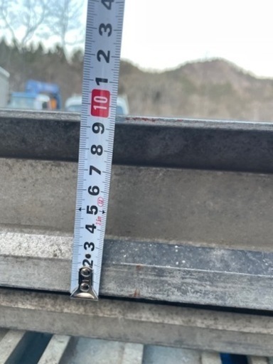 昭和ブリッジ アルミブリッジ2.7m SBA-270-30-1.0 (全長2.7m×有効幅30cm) 1.0トン×2本セット