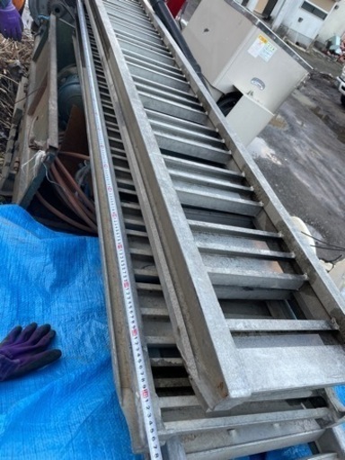 昭和アルミブリッジSB2.5トン247ｃｍ内幅45ｃｍ手渡し大歓迎！