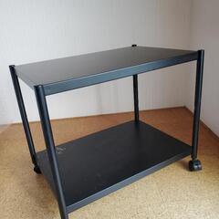 受け取り予定者決まりました。スチールラック　キャスター付き　黒