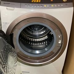 お値下げしました！SHARP シャープ ドラム式洗濯乾燥機 ES-Z200 ヒートポンプ式乾燥機  4月3日までのお取引き限定