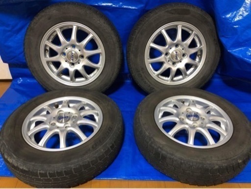 スタッドレスタイヤ＋ホイール145／80R13