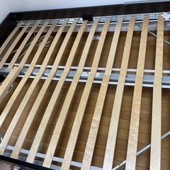 IKEA トリスィル TRYSILダブルベッド フレーム ネジ全てあり