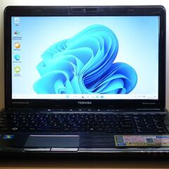 №562【SSD256GB搭載WIN11Home64bit 東芝 Dynabook T551/T6DB Core-i7/ﾒﾓﾘ4GB/Office365】