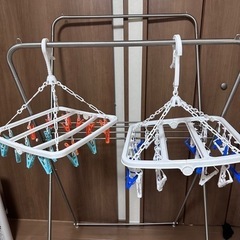 洗濯干しラック ニトリの画像