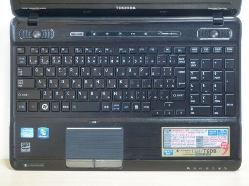 №562【SSD256GB搭載WIN11Home64bit 東芝 Dynabook T551/T6DB Core-i7/ﾒﾓﾘ4GB/
