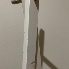 ハンガーラック　木製　ホワイトの画像