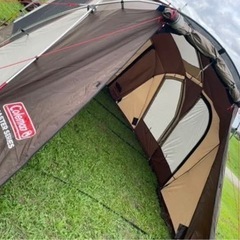 値下げ●美品●注目●コールマン Coleman 4S ワイド2ルーム カーブの画像