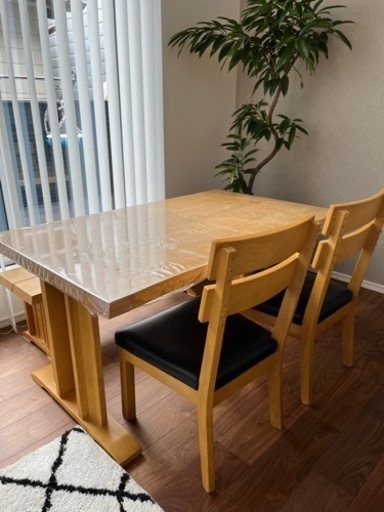 無垢ダイニングテーブルセット