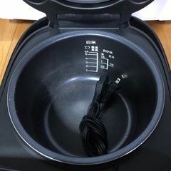 炊飯器　正常動作確認済　2017年製の画像