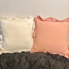 ※取引決定※【無料】lattice購入 フリルクッションカバー ...