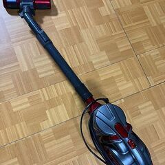 アイリスオーヤマ サイクロン 掃除機 レッド IC-S55KF-Rの画像