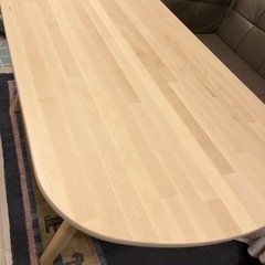 IKEA製 ソファダイニング用テーブル(HALVDAN ハルヴダン)
