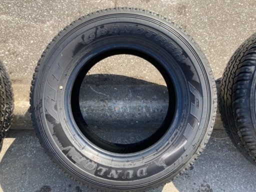 新車外しダンロップAT25グラントレック4本265/65R17北海道道東　プラド等 新車外しダンロップAT25グラントレック4本265/65R17北海道道東 プラド等