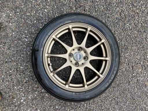 クロススピード　16インチホイール　FITで使用