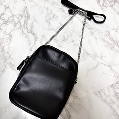 🤍新品　メンズレディース　小さめショルダーバッグの画像