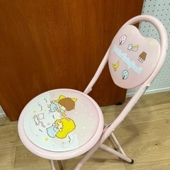 キキララ折りたたみ椅子