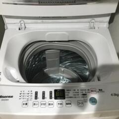洗濯機 4.5kg Hisenseの画像