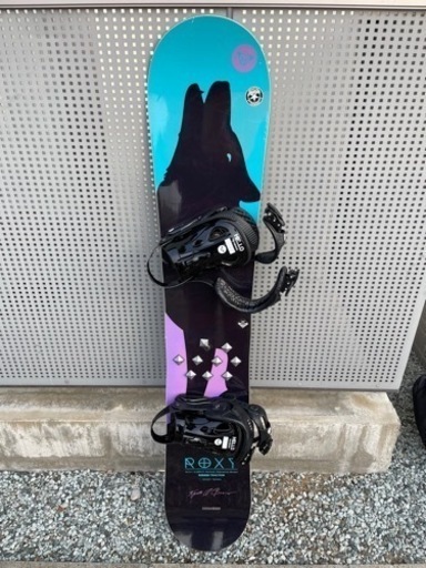さらに！値下げしました!スノーボード　ロキシー　roxy レディース　147 3点セット