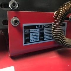 （取引中）エアーコンプレッサー サブタンク セットの画像