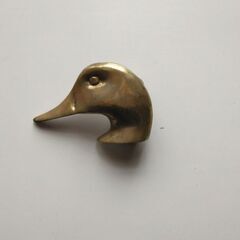 真鍮製ドアノッカー　約500g