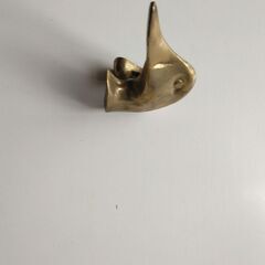 真鍮製ドアノッカー　約500gの画像
