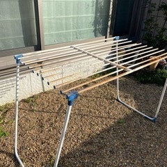 物干し　折りたたみ物干し