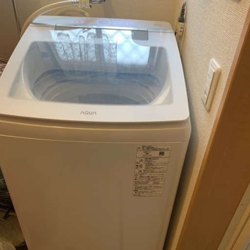 AQUA全自動洗濯機 10kg 美品です