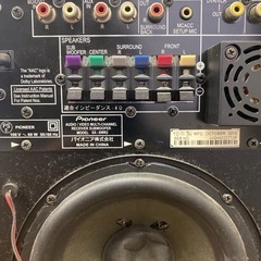 【無料ジャンク品】パイオニア　3D Picture Support （スピーカー）の画像