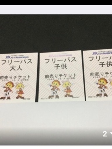 最終価格　レオマワールドチケット