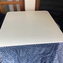 家具調こたつ 白、ナチュラル 75×75