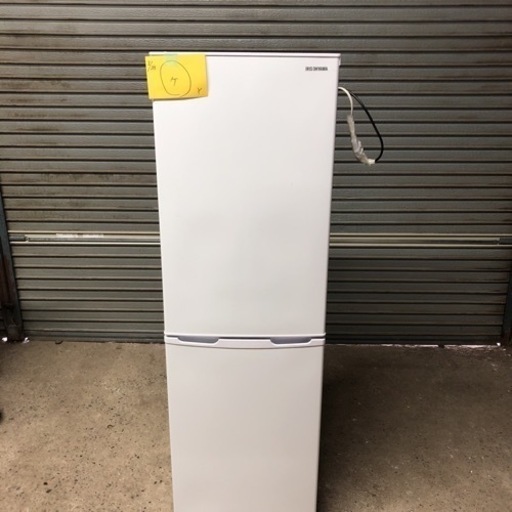 美品 アイリスオーヤマ 2019年製 AF162-W 冷蔵庫 2ドア 冷凍冷蔵庫