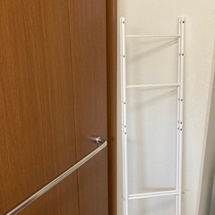 決まりました洗濯機ラック差し上げます
