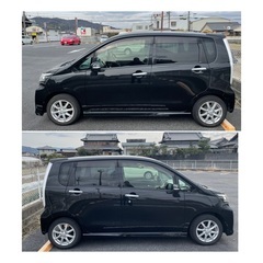 売約済み　　　☆即納　ポッキリ価格車検約1年付！　ムーブカスタムXリミテッドSAの画像