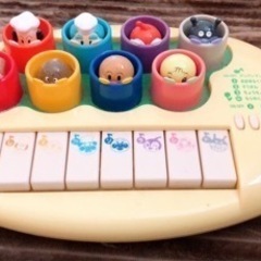 【中古・少々難あり】*.+゜アンパンマン *.+知育玩具☆ピアノ...